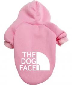 Pehmeä Huppari Dog Face Pink | Koot: S-XXL